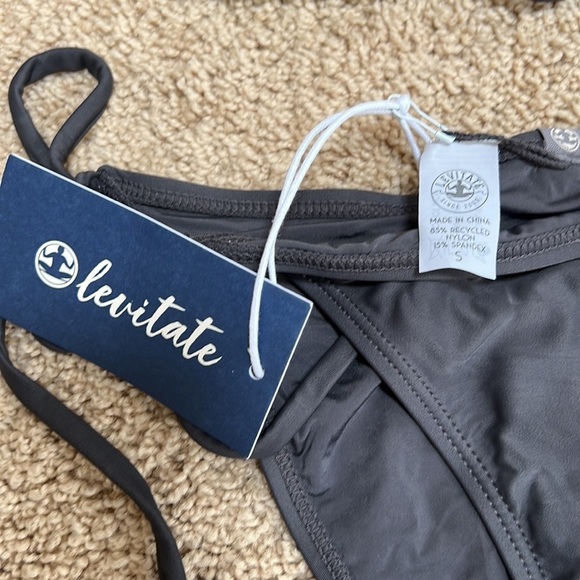 New! Levitate Rachel small vintage black bikini set. - Picture 2 of 6